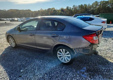 2012 Honda Civic Ex from USA, damaged, VIN 2HGFB2F82CH527083